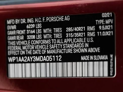 Used 2021 Porsche Cayenne AWD/4WD image 59