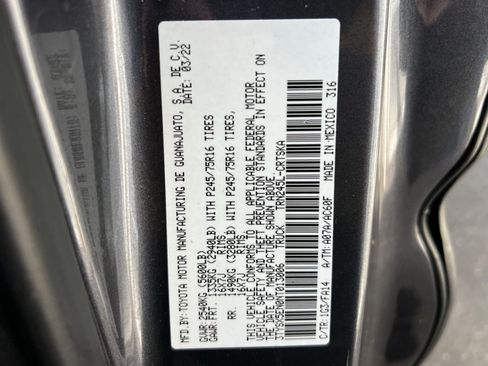 Used 2022 Toyota Tacoma SR AWD/4WD image 25