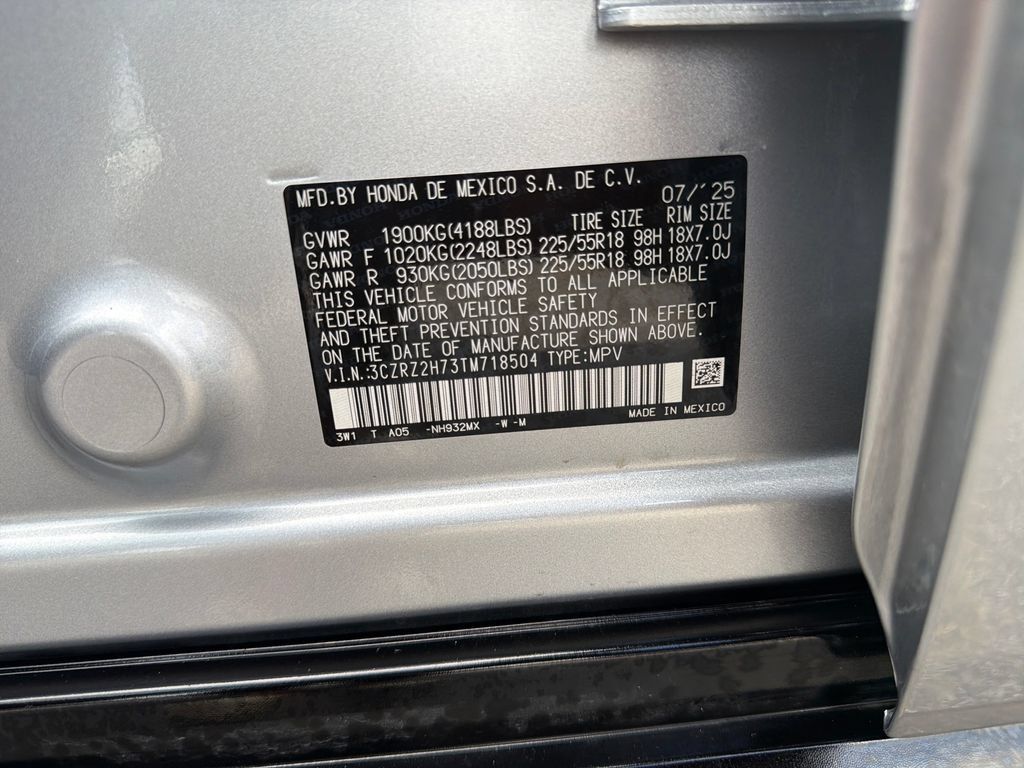 Used 2026 Honda HR-V EX-L image 29