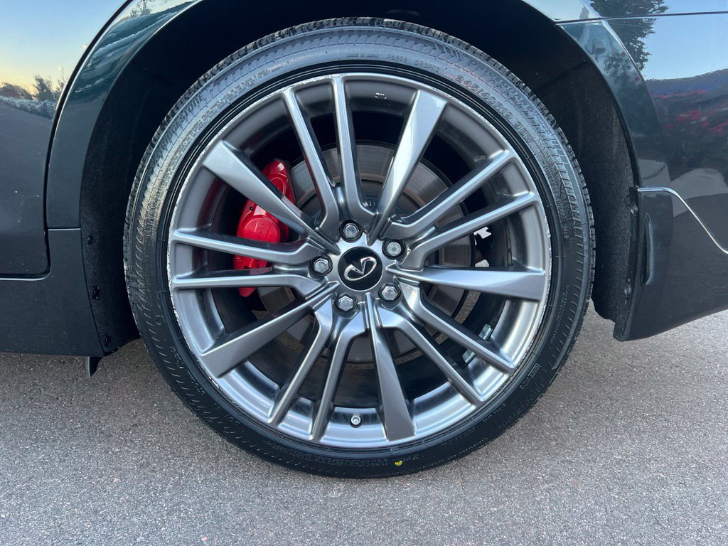 Used 2024 INFINITI Q50 Red Sport 400 w/ Black Opal Edition AWD/4WD image 34