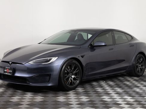 Used 2021 Tesla Model S Plaid AWD/4WD image 1