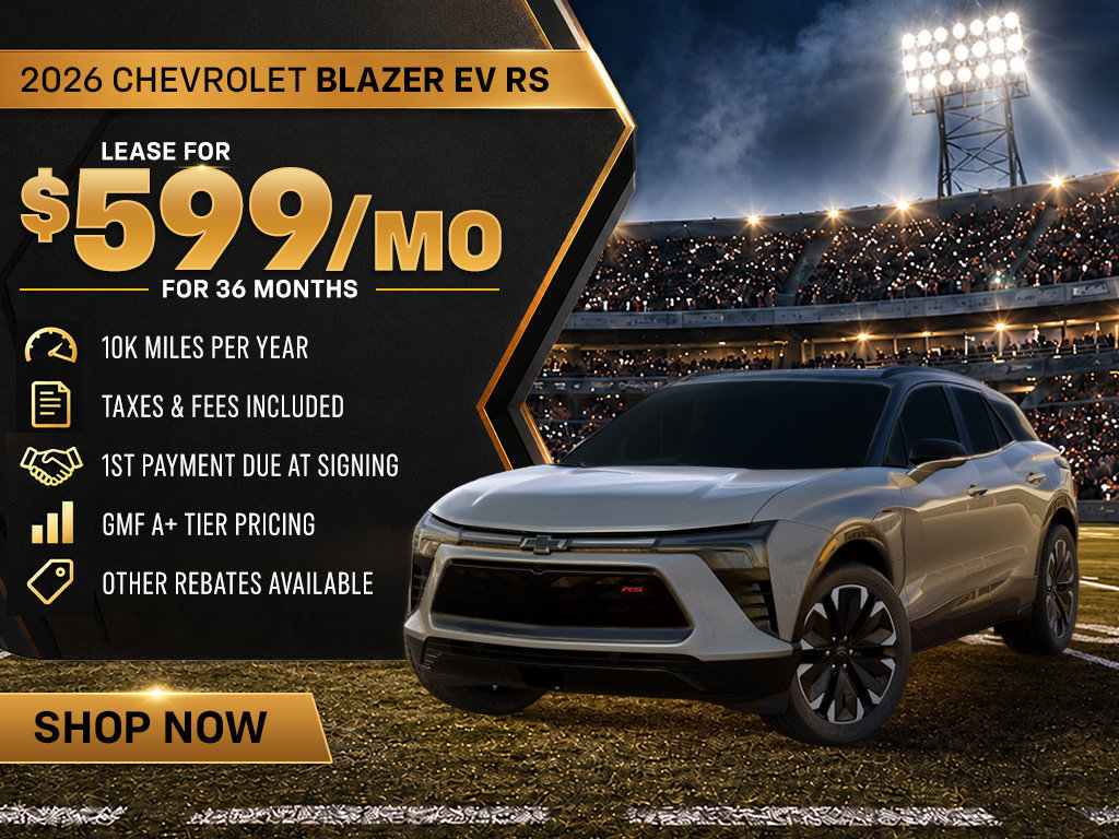 New 2026 Chevrolet Blazer EV RS FWD 360° Tour