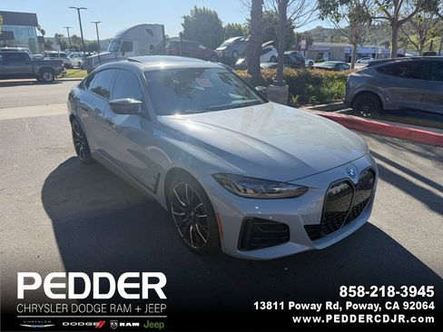 Used 2022 BMW i4 M50 w/ M Carbon Exterior Package image 1