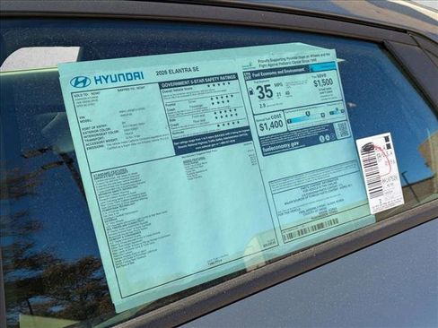 New 2026 Hyundai Elantra SE w/ Cargo Package image 23