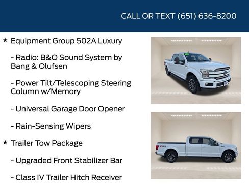Used 2019 Ford F150 Lariat w/ Equipment Group 502A Luxury image 15