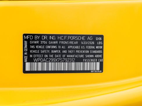 Used 2007 Porsche 911 GT3 RWD image 31