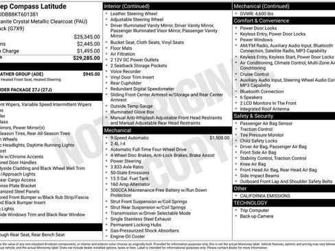 Used 2019 Jeep Compass Latitude w/ Cold Weather Group image 12