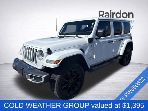 Used 2023 Jeep Wrangler Unlimited Sahara w/ Cold Weather Group AWD/4WD image 3