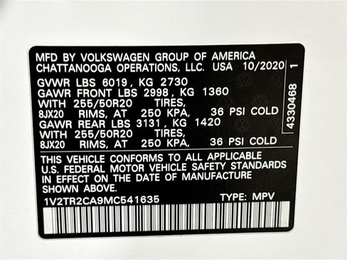 Used 2021 Volkswagen Atlas SEL Premium image 28