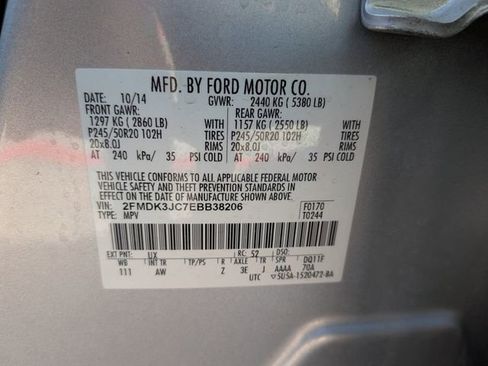 Used 2014 Ford Edge SEL w/ Equipment Group 205A image 8