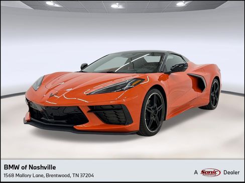 Used 2025 Chevrolet Corvette Stingray Premium Conv w/ Stealth Interior Trim Package RWD image 1