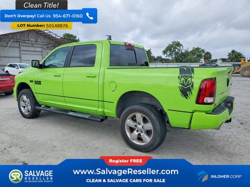 Used 2017 RAM 1500 Sport w/ Sublime Green Sport Package AWD/4WD image 3