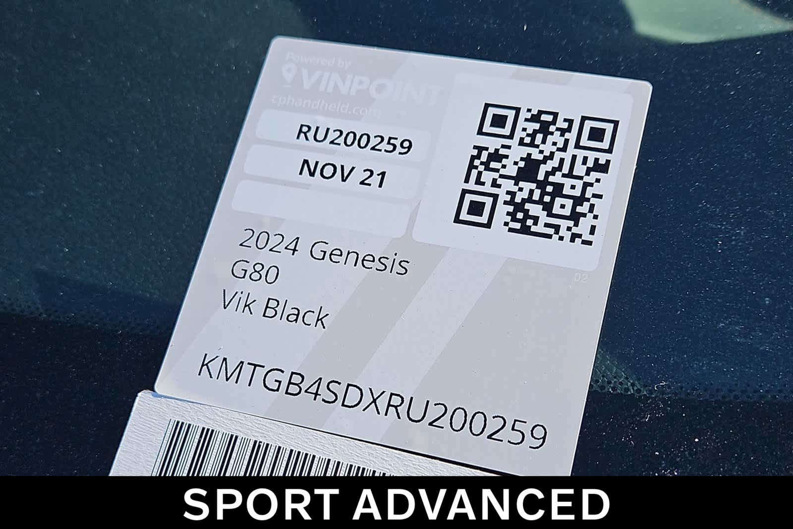 Certified 2024 Genesis G80 3.5T Sport AWD/4WD image 28