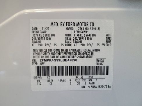 Used 2020 Ford Edge SE image 33