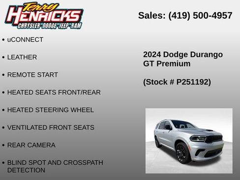 Used 2024 Dodge Durango GT AWD/4WD image 23