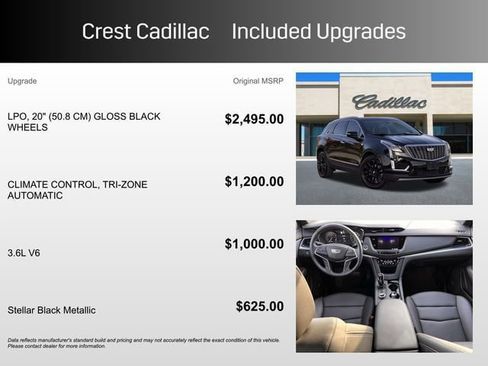 Certified 2024 Cadillac XT5 Premium Luxury w/ LPO, Floor Liner Package image 6