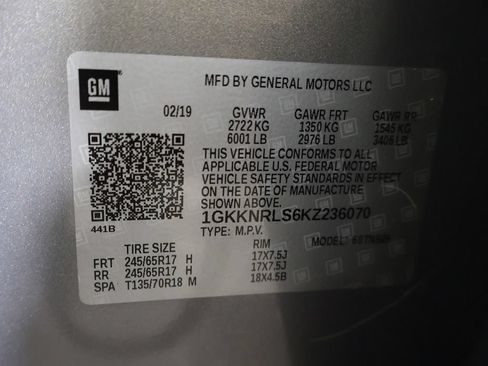 Used 2019 GMC Acadia SLE AWD/4WD image 47