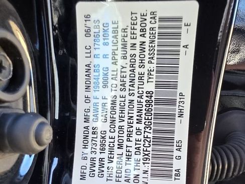 Used 2016 Honda Civic EX image 34