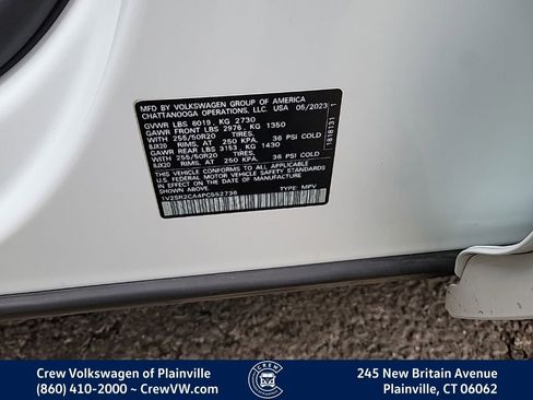 Used 2023 Volkswagen Atlas SEL R-Line image 35