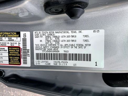 Used 2025 Toyota Tundra SR5 w/ SX Package image 32