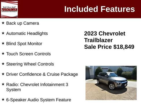 Used 2023 Chevrolet TrailBlazer LS FWD image 6