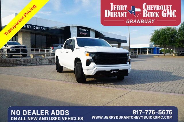 Used 2024 Chevrolet Silverado 1500 Custom w/ LPO, Dark Essentials Package AWD/4WD image 1
