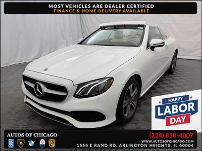 Used 2018 Mercedes-Benz E 400 4MATIC Cabriolet
