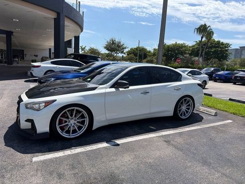 Used 2022 INFINITI Q50 Red Sport 400 RWD image 3