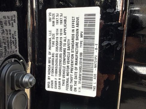 Used 2020 Honda CR-V Touring image 29