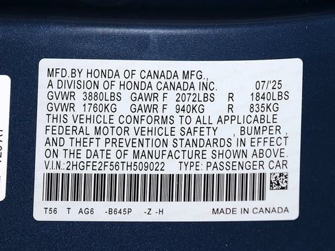 Used 2026 Honda Civic Sport image 36