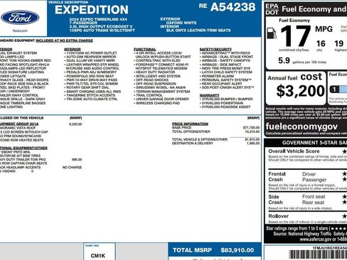 Used 2024 Ford Expedition Timberline image 2