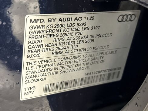 New 2026 Audi Q7 2.0T Premium Plus image 25