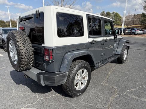 Used 2017 Jeep Wrangler Unlimited Sahara w/ Quick Order Package 24E Chief image 9