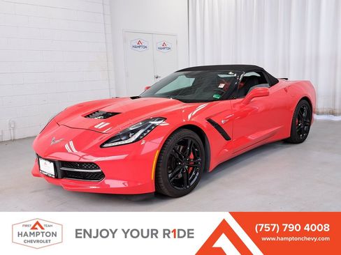 Used 2017 Chevrolet Corvette Stingray Convertible w/ 1LT image 1