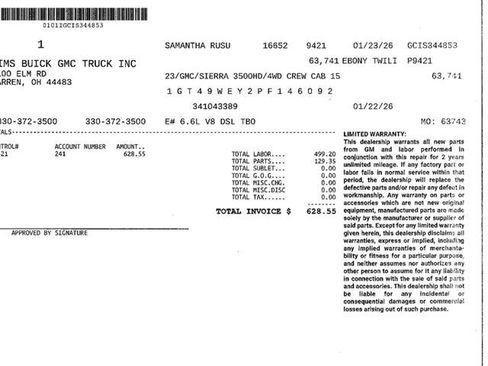 Certified 2023 GMC Sierra 3500 Denali w/ Denali Black Diamond Edition image 13