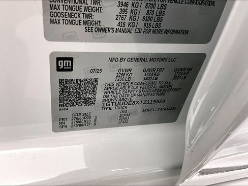 Used 2026 GMC Sierra 1500 SLT w/ SLT Premium Plus Package AWD/4WD image 19