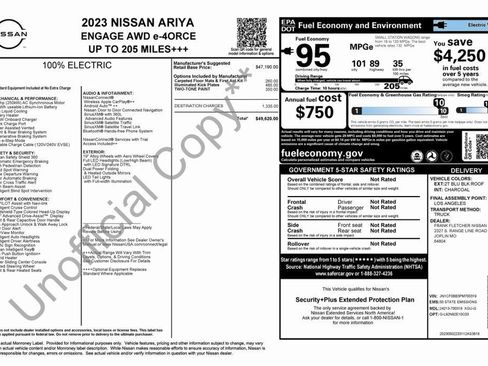 Used 2023 Nissan Ariya AWD image 4
