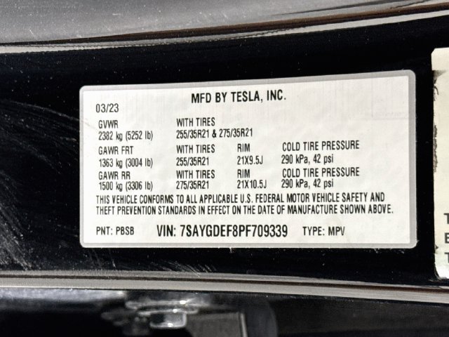 Used 2023 Tesla Model Y Performance AWD/4WD image 30