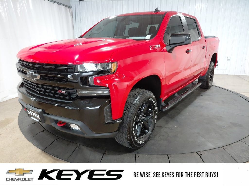 Used 2021 Chevrolet Silverado 1500 LT Trail Boss w/ Bed Protection Package AWD/4WD image 1