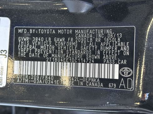 Used 2013 Toyota Corolla LE image 14