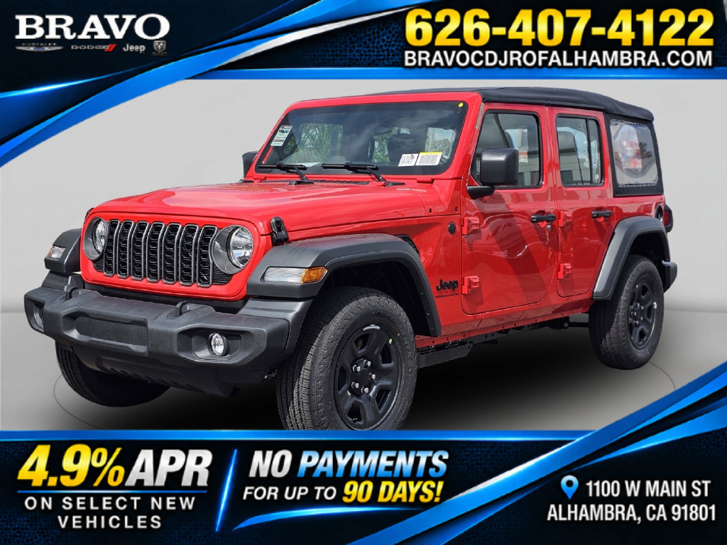 New 2026 Jeep Wrangler Unlimited Sport AWD/4WD image 1