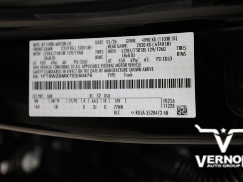 New 2026 Ford F250 Lariat w/ Tremor Off-Road Package AWD/4WD image 38