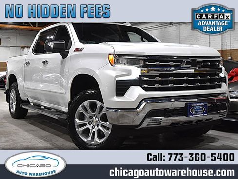 Used 2022 Chevrolet Silverado 1500 LTZ w/ LTZ Premium Package AWD/4WD image 1