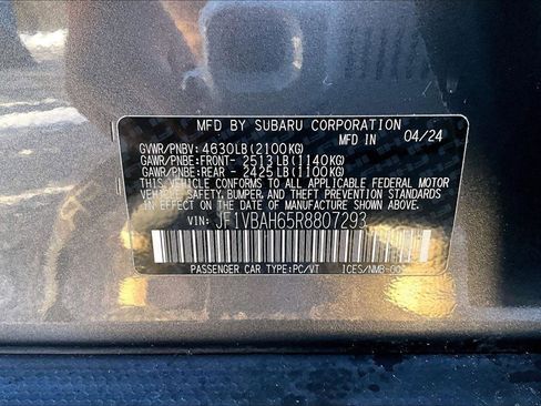 Used 2024 Subaru WRX Premium image 35