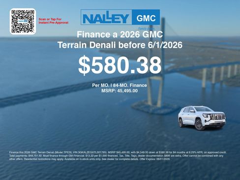New 2026 GMC Terrain Denali AWD/4WD image 7