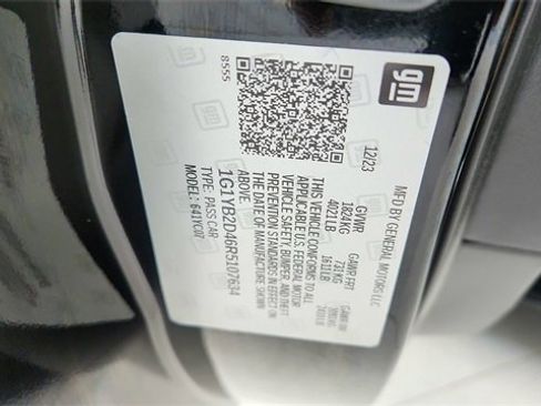 Used 2024 Chevrolet Corvette Stingray w/ Stealth Interior Trim Package image 52