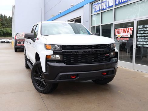 Certified 2021 Chevrolet Silverado 1500 Custom Trail Boss w/ Safety Confidence Package AWD/4WD image 37