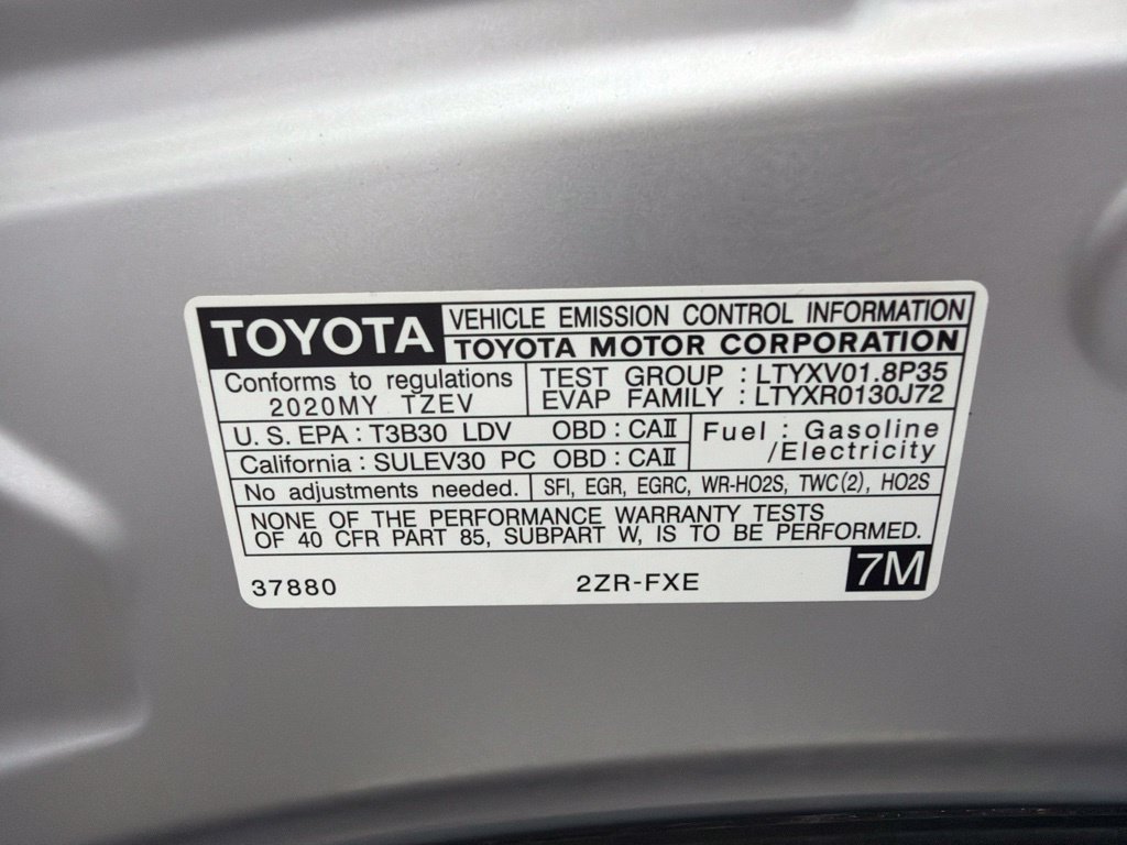 Certified 2020 Toyota Prius Prime Limited FWD image 35