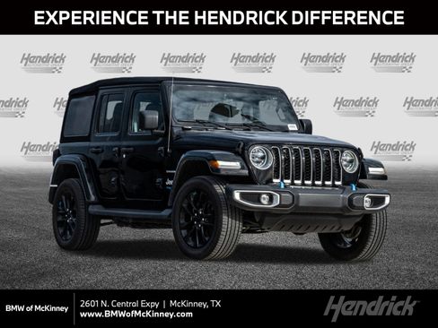 Used 2022 Jeep Wrangler Unlimited Sahara w/ Cold Weather Group image 1