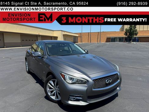 Used 2015 INFINITI Q50 Premium w/ Spare Tire Package RWD image 1